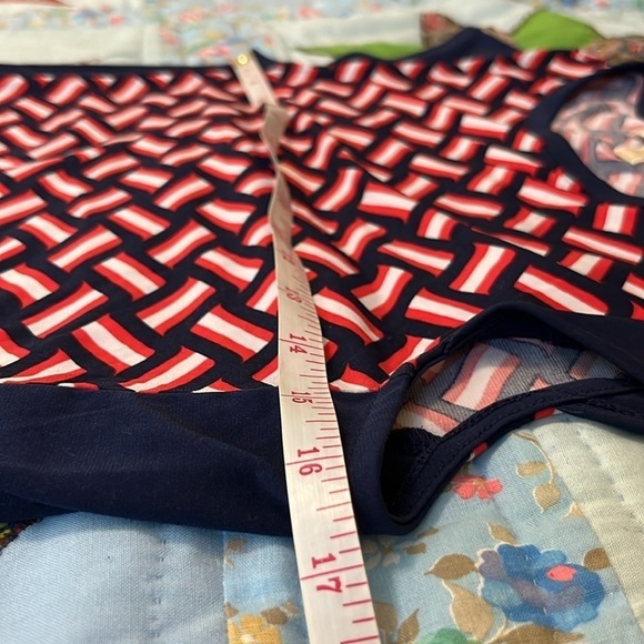 MICHAEL Michael Kors Geometric Print Cap Sleeve Dress - Picture 10 of 13